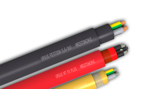 Examples of various stripped wires and cables.